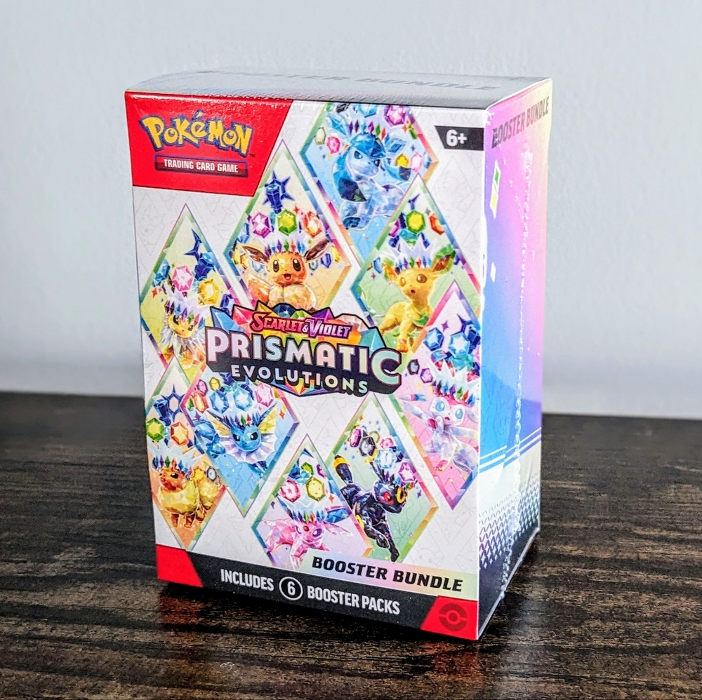 1x 💎 Prismatic Evolutions 💎 Booster Bundle Pokemon Cards - Factory Sealed NEW